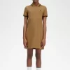 Robe chemise à double liseré pour femme