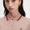 Robe chemise à double liseré pour femme