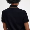 Robe chemise à double liseré pour femme
