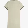 Robe chemise à double liseré pour femme