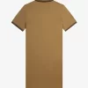 Robe chemise à double liseré pour femme