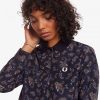 Robe chemise à imprimé cachemire