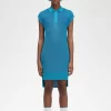 Robe chemise tricotée pour femme