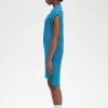 Robe chemise tricotée pour femme