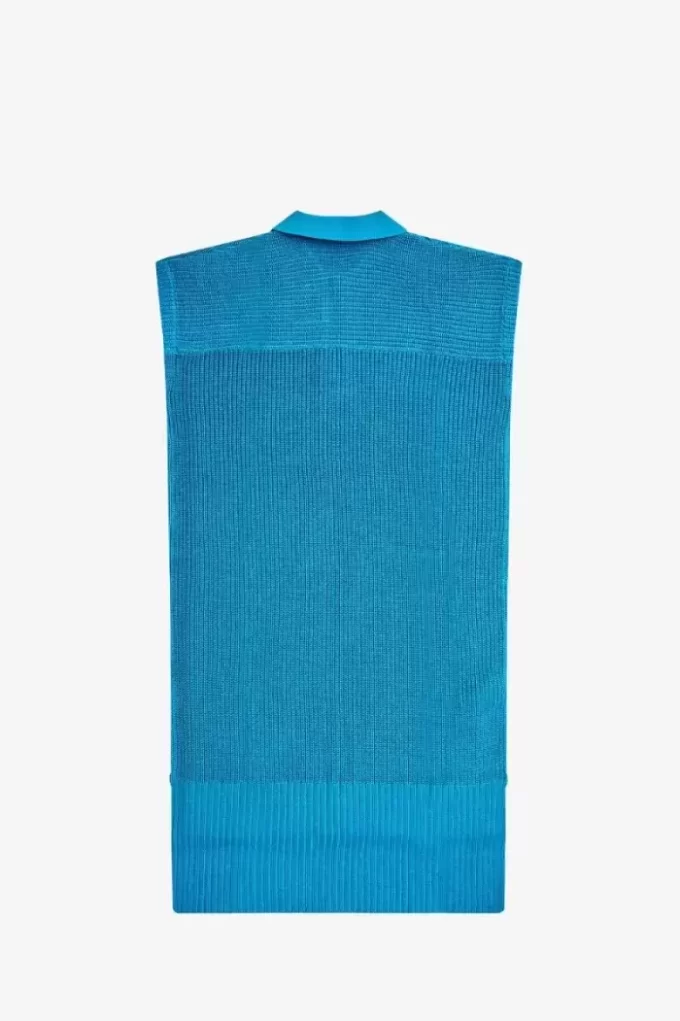 Robe chemise tricotée pour femme