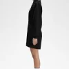 Robe combishort zippée pour femme