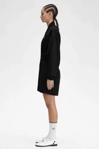 Robe combishort zippée pour femme