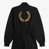Robe combishort zippée pour femme