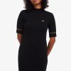 Robe en maille côtelée
