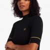 Robe en maille côtelée