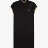 Robe en maille métallisée pour femme