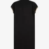 Robe en maille métallisée pour femme