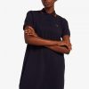 Robe en piqué à empiècements tartan