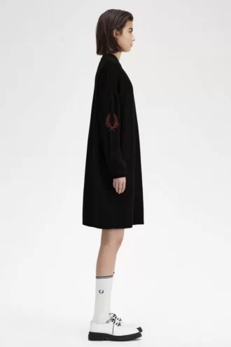 Robe en tricot pour femme avec couronne de laurier