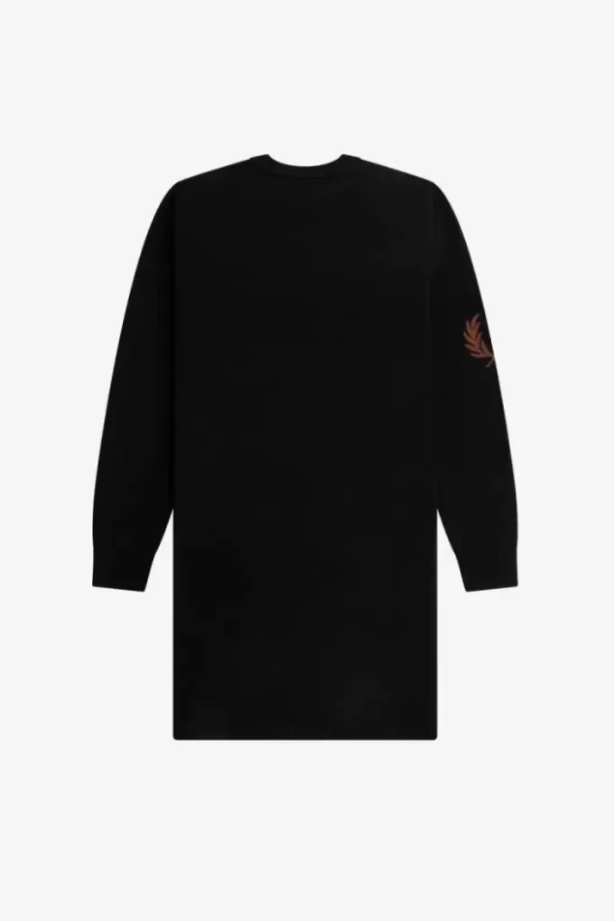 Robe en tricot pour femme avec couronne de laurier