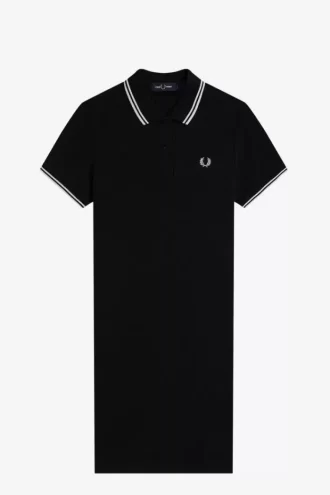 Robe femme à double liseré