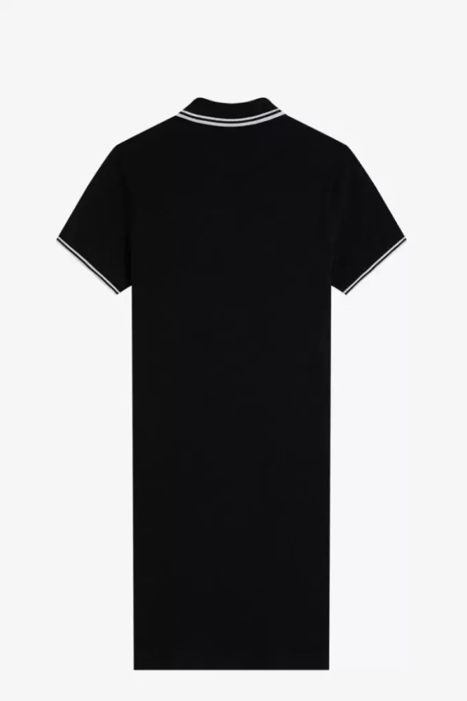 Robe femme à double liseré
