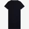 Robe femme à double liseré