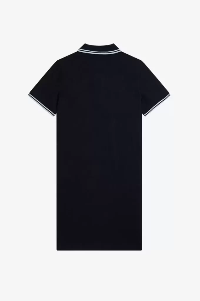 Robe femme à double liseré