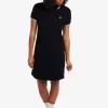 Robe femme à double liseré
