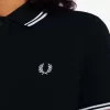 Robe femme à double liseré