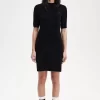 Robe femme en chenille côtelée