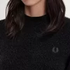Robe femme en chenille côtelée