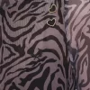 Robe femme en maille à imprimé zèbre