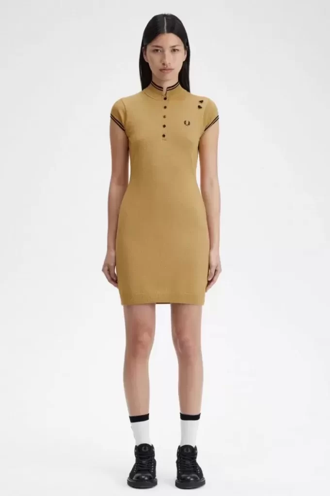 Robe femme en maille métallisée 1964
