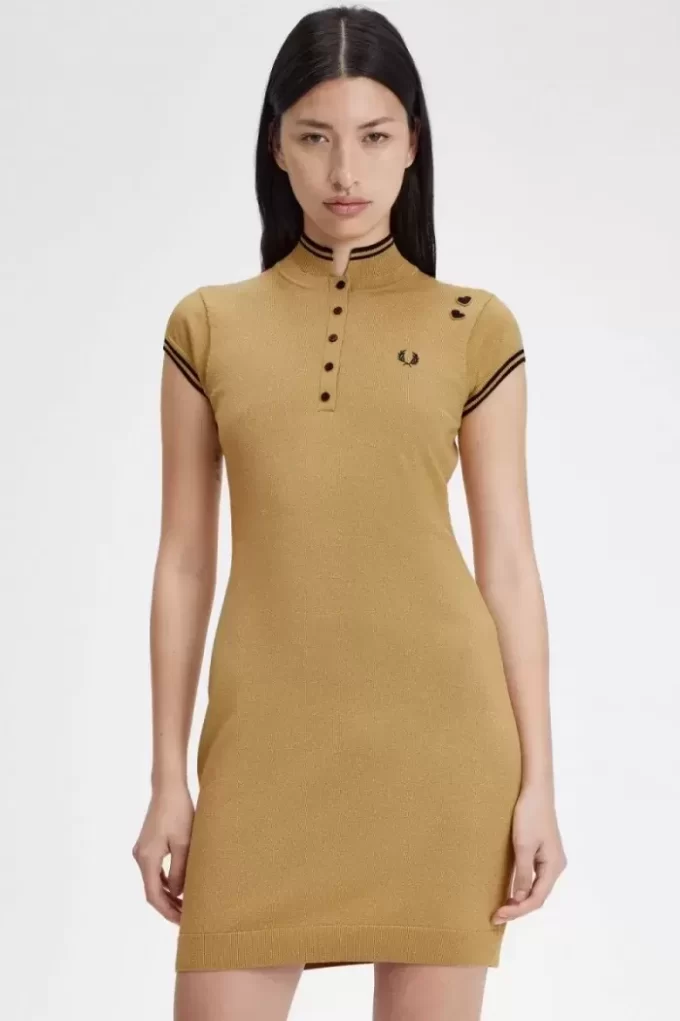 Robe femme en maille métallisée 1964