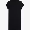 Robe femme en piqué brodé