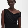 Robe à épaules dénudées pour femme