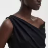 Robe à épaules dénudées pour femme