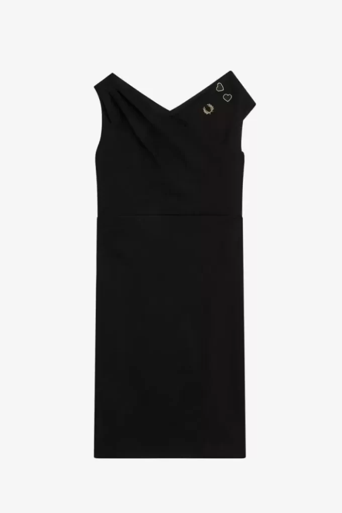 Robe à épaules dénudées pour femme