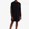 Robe sweat-shirt à bandes