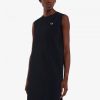 Robe t-shirt sans manches à bords contrastants