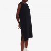 Robe t-shirt sans manches à bords contrastants