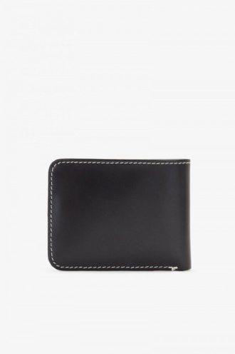 Sacs à billets en cuir à bordure contrastante