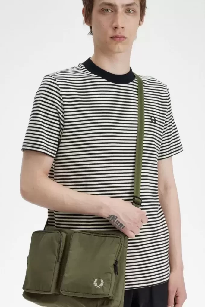 Sacs pour hommes avec poches latérales en nylon