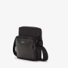 Sacs pour hommes en cuir et nylon croisé