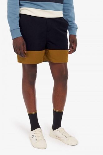 Short de bain à blocs de couleurs