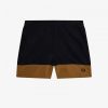 Short de bain à blocs de couleurs