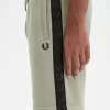 Short en molleton à bande gaufrée pour homme