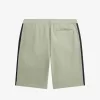 Short en molleton à bande gaufrée pour homme
