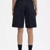 Short plissé pour femme