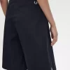 Short plissé pour femme