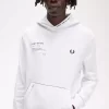 Sweat à capuche imprimé pour homme