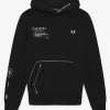 Sweat à capuche imprimé pour homme