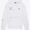 Sweat à capuche imprimé pour homme