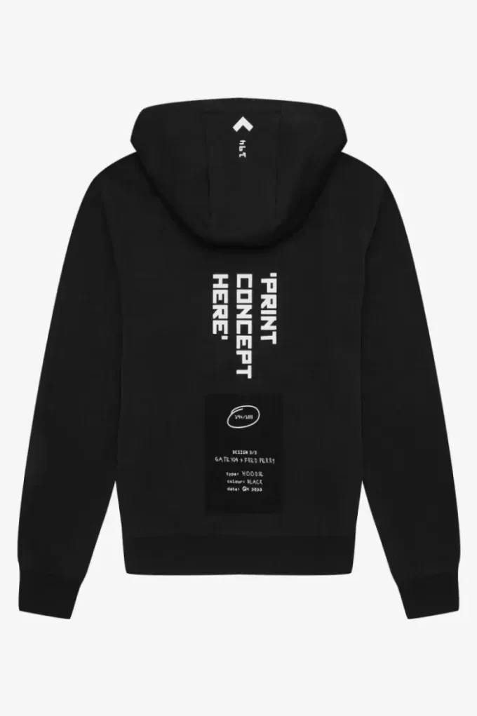 Sweat à capuche imprimé pour homme